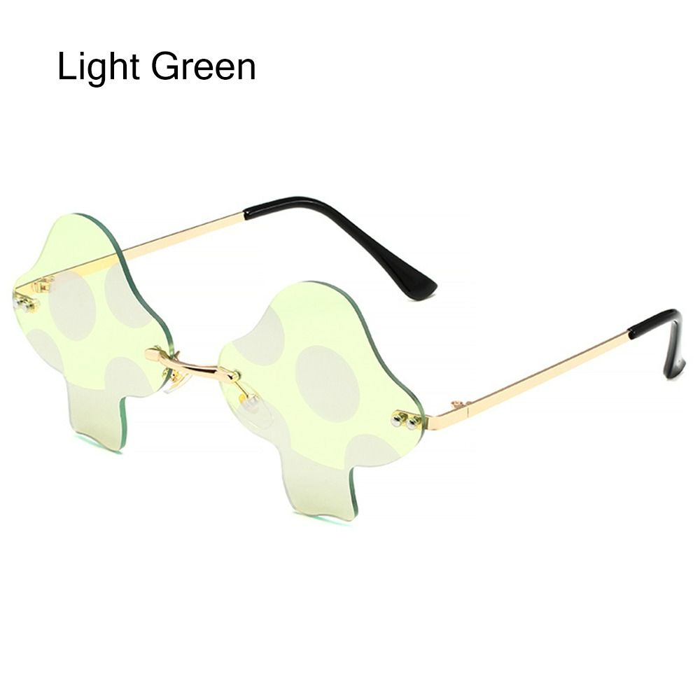 Rimless Mushroom Glasses